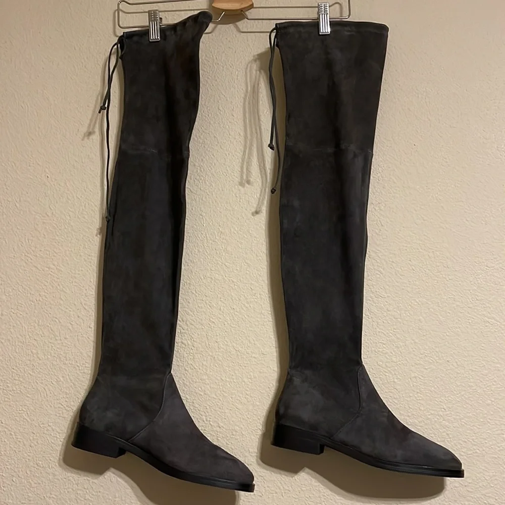STUART WEITZMAN‎ Suede knee high Brown boots